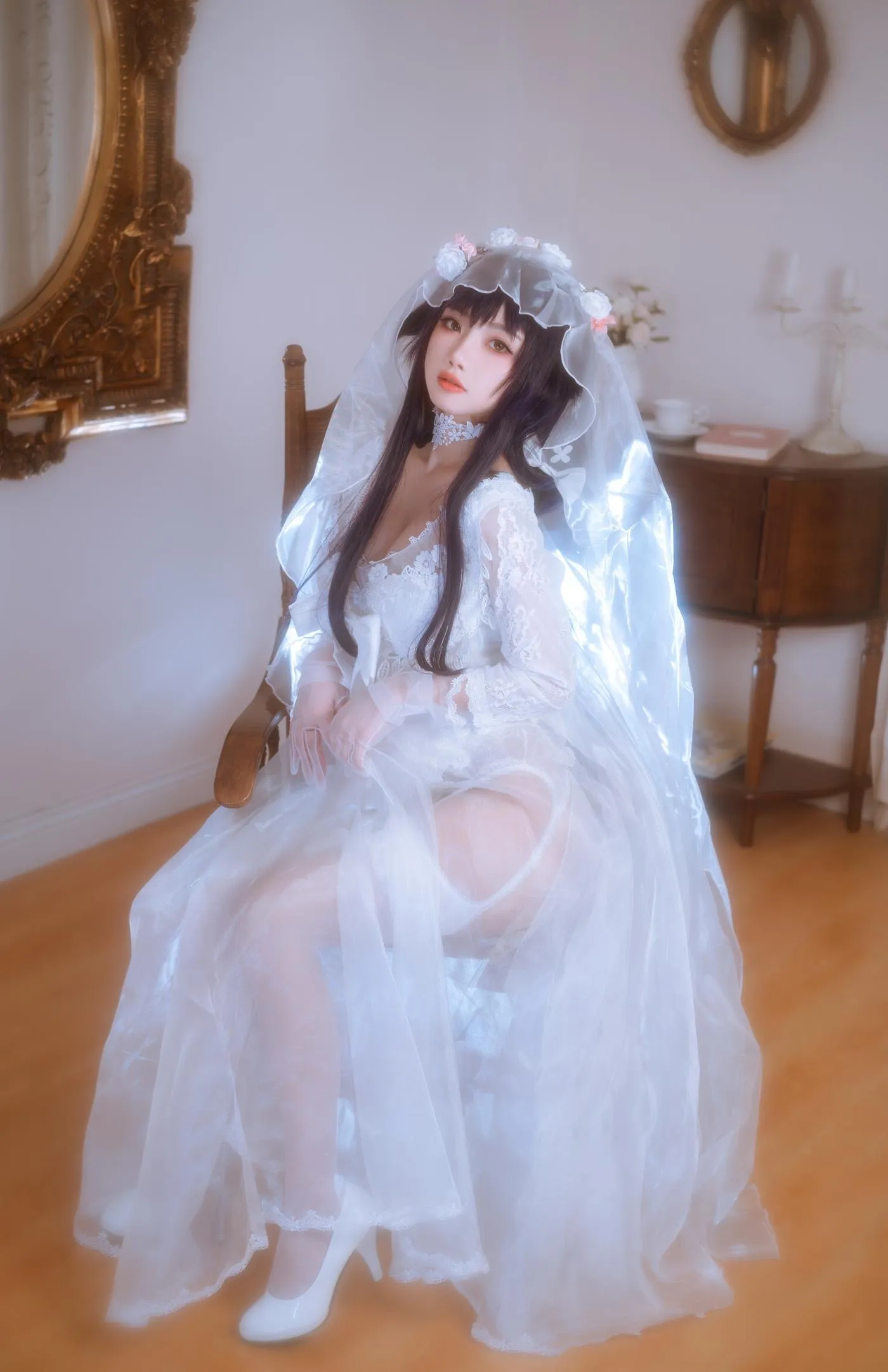 鬼畜瑶在不在w – NO.51 57婚纱 [35P]插图5